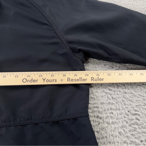 LL Bean Mountain Jacket Womens Small Regular Black Full Zip Hooded Outdoors - Picture 5 of 9